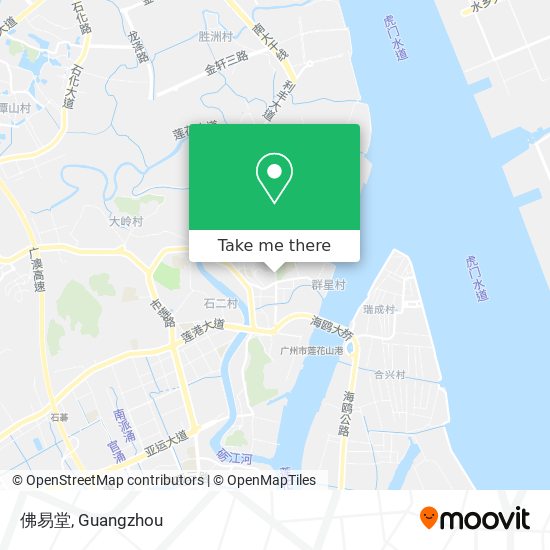 佛易堂 map