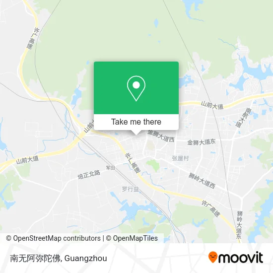 南无阿弥陀佛 map