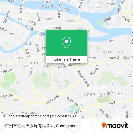 广州市红火火服饰有限公司 map