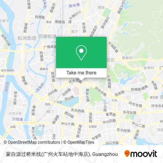蒙自源过桥米线(广州火车站地中海店) map