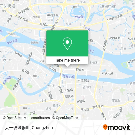 大一玻璃器皿 map