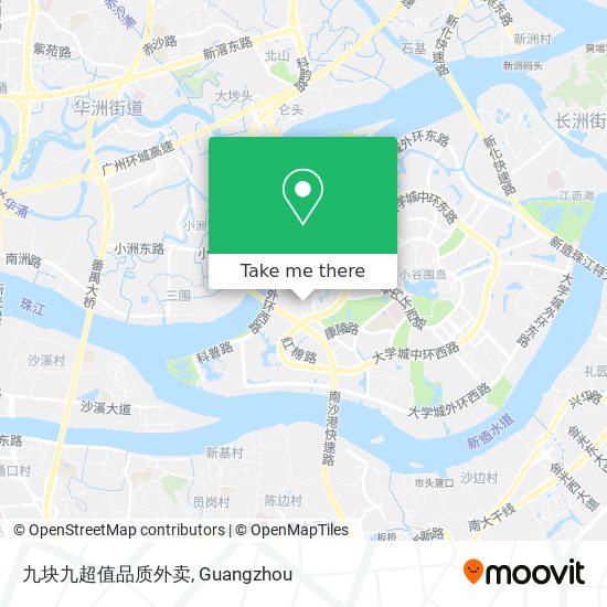 九块九超值品质外卖 map
