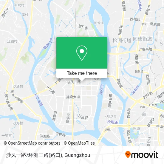 沙凤一路/环洲三路(路口) map