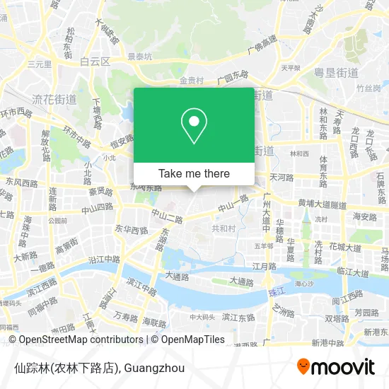 仙踪林(农林下路店) map