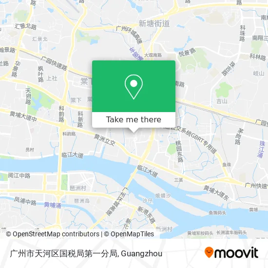 广州市天河区国税局第一分局 map