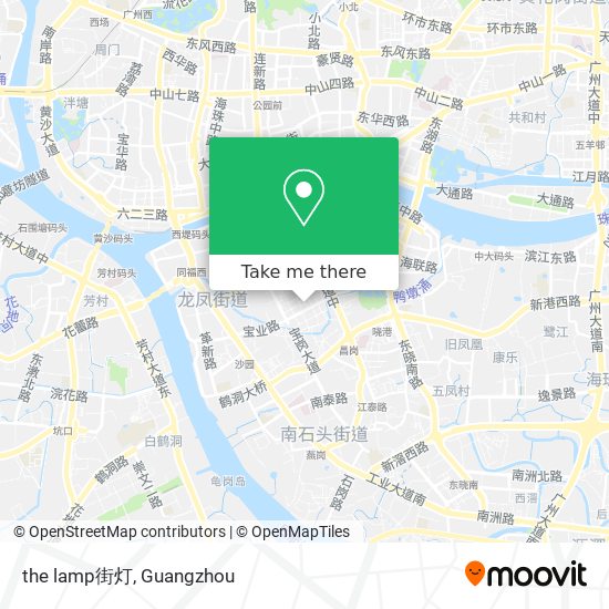 the lamp街灯 map
