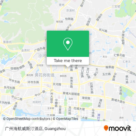 广州海航威斯汀酒店 map