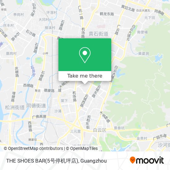 THE SHOES BAR(5号停机坪店) map