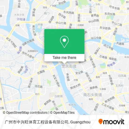 广州市中兴旺体育工程设备有限公司 map