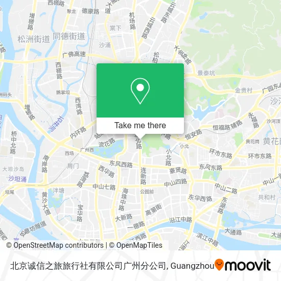 北京诚信之旅旅行社有限公司广州分公司 map