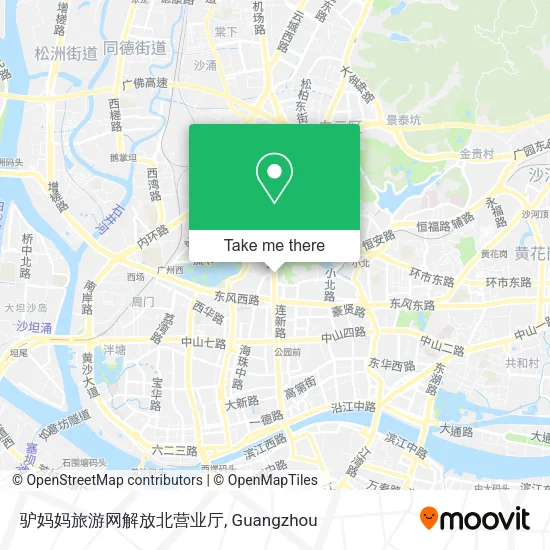 驴妈妈旅游网解放北营业厅 map