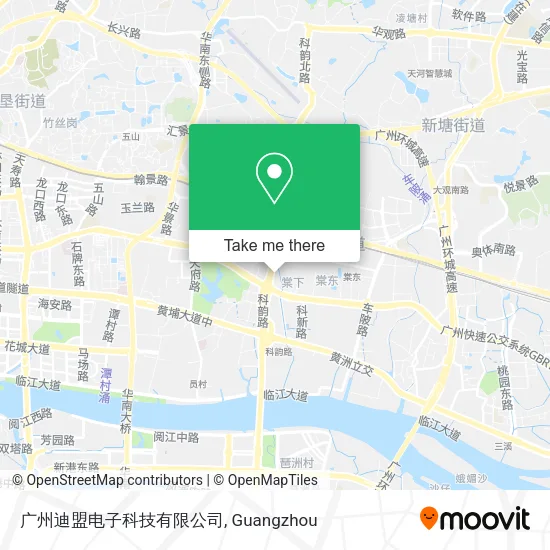 广州迪盟电子科技有限公司 map