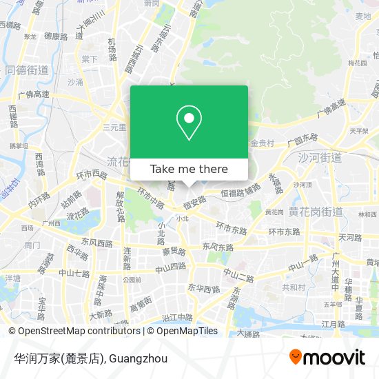 华润万家(麓景店) map