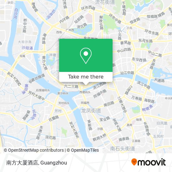南方大厦酒店 map