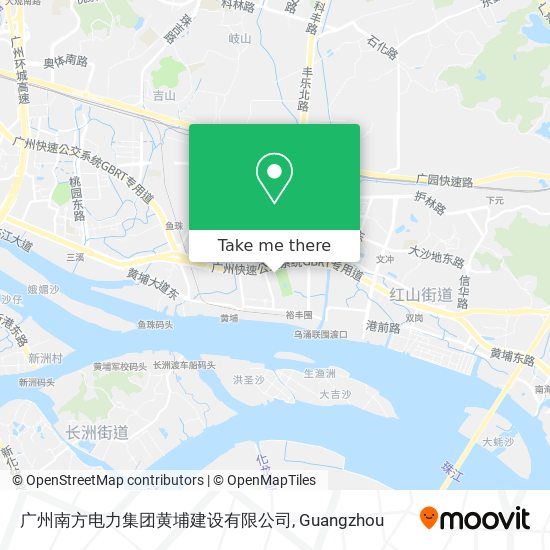 广州南方电力集团黄埔建设有限公司 map