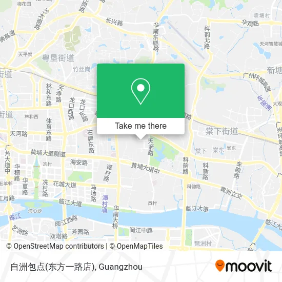 自洲包点(东方一路店) map