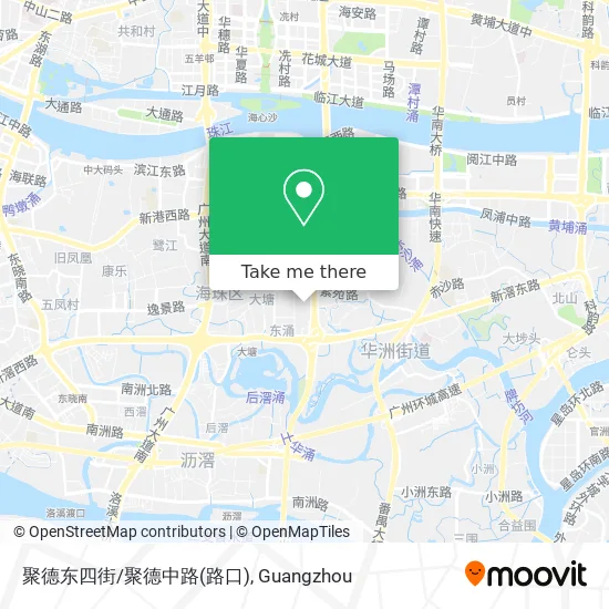 聚德东四街/聚德中路(路口) map