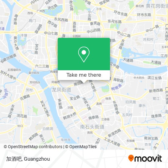 加酒吧 map