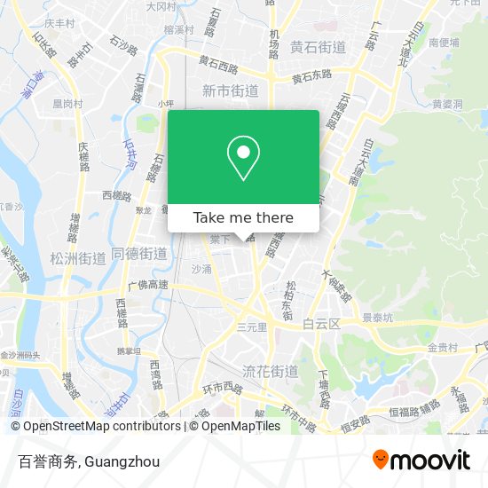 百誉商务 map