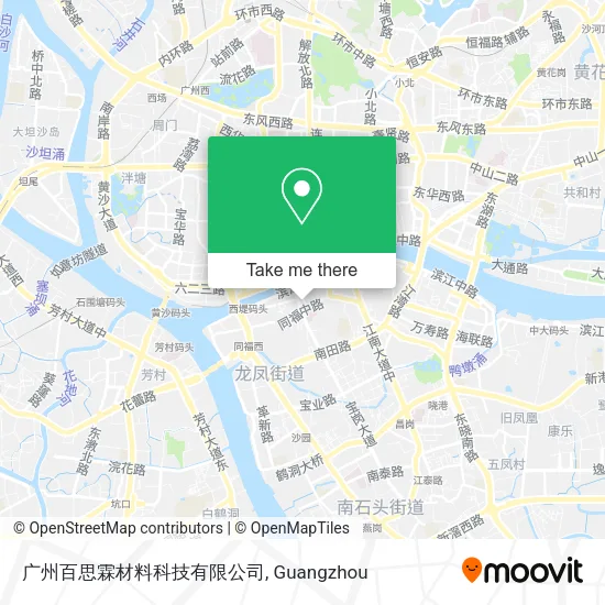 广州百思霖材料科技有限公司 map