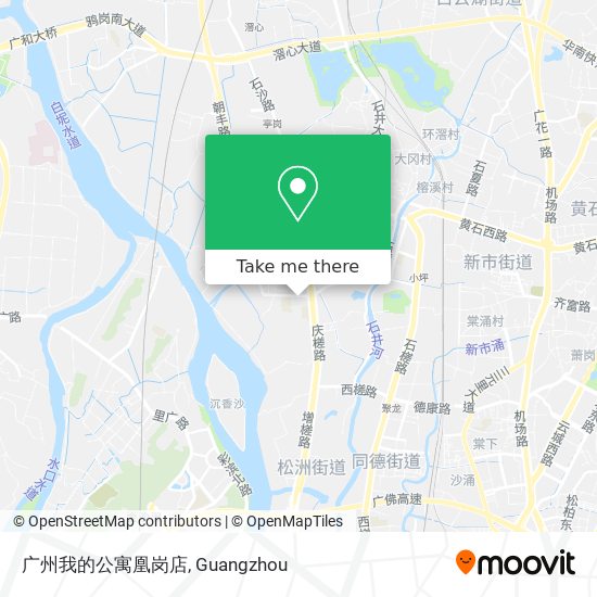 广州我的公寓凰岗店 map