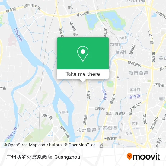 广州我的公寓凰岗店 map