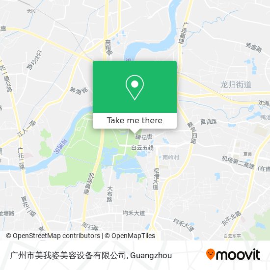 广州市美我姿美容设备有限公司 map