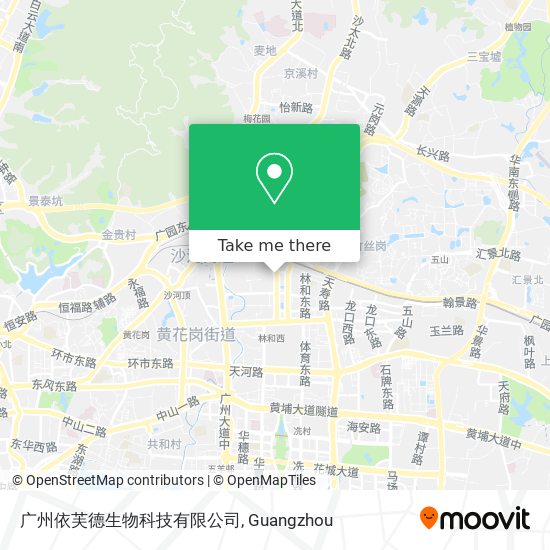 广州依芙德生物科技有限公司 map