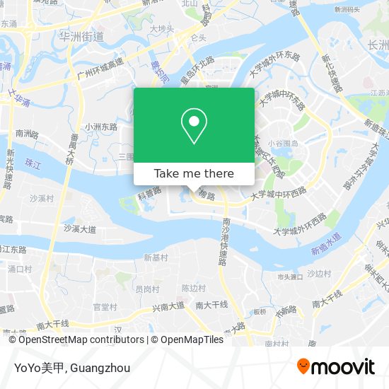 YoYo美甲 map