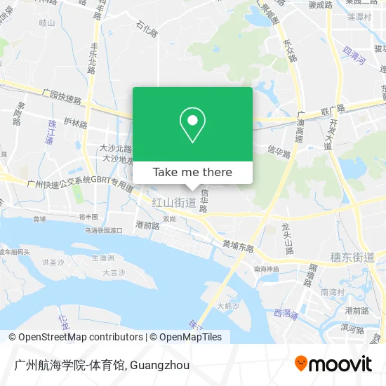 广州航海学院-体育馆 map
