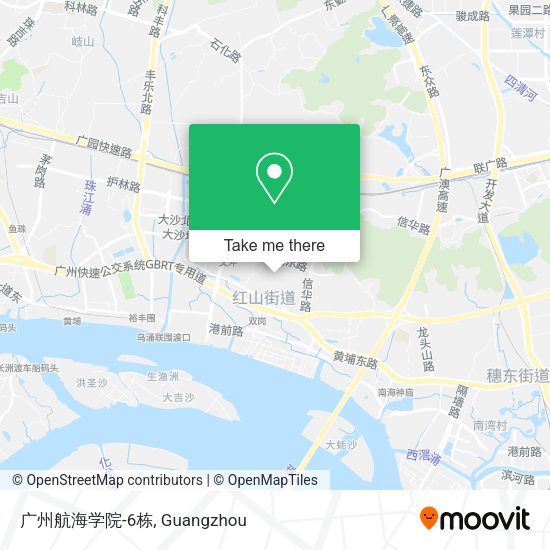 广州航海学院-6栋 map