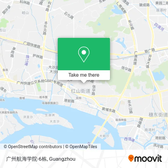 广州航海学院-6栋 map