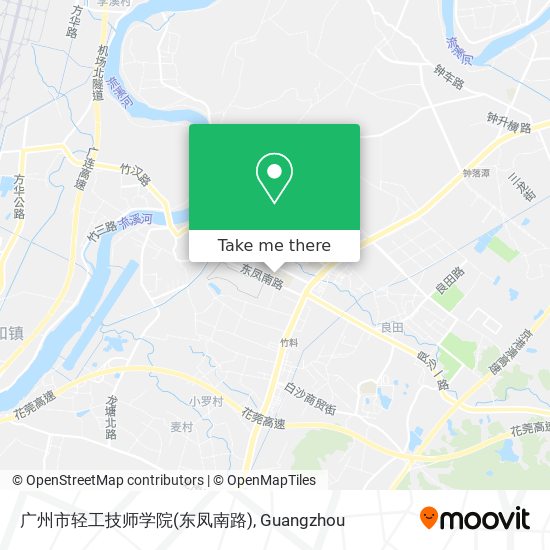 广州市轻工技师学院(东凤南路) map
