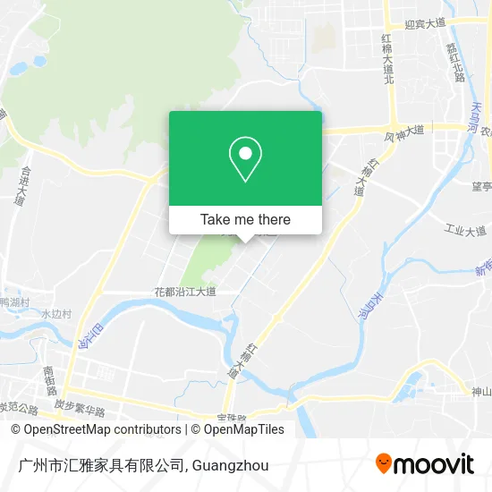 广州市汇雅家具有限公司 map
