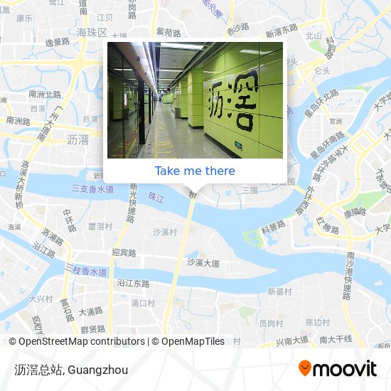 沥滘总站 map
