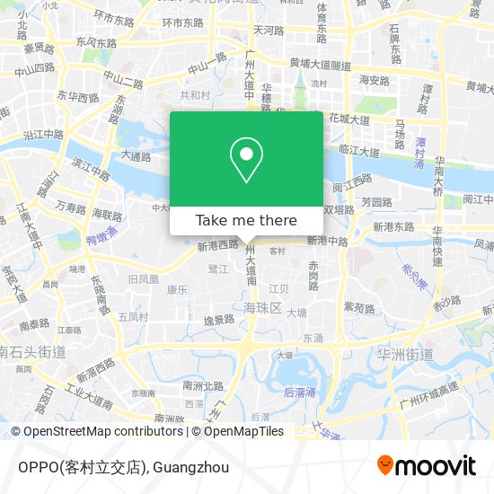 OPPO(客村立交店) map