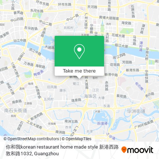 你和我korean restaurant home made style 新港西路敦和路1032 map