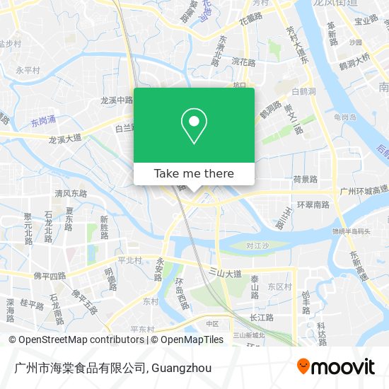 广州市海棠食品有限公司 map