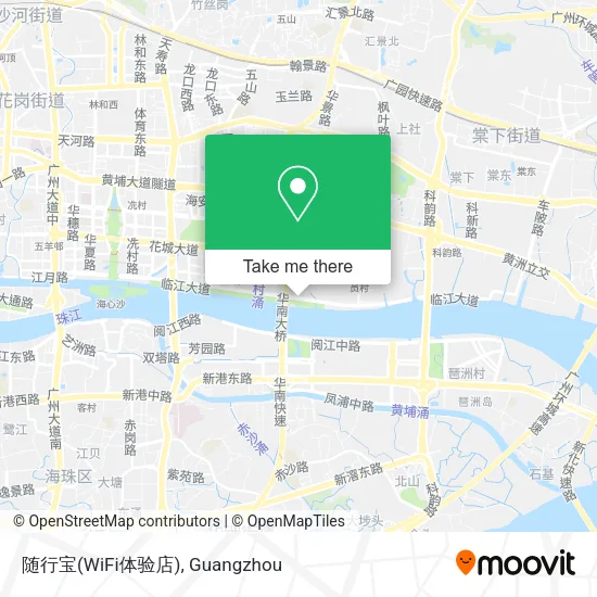 随行宝(WiFi体验店) map