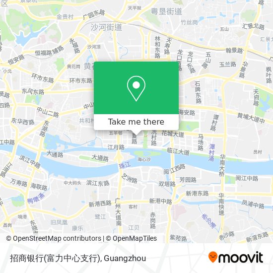 招商银行(富力中心支行) map