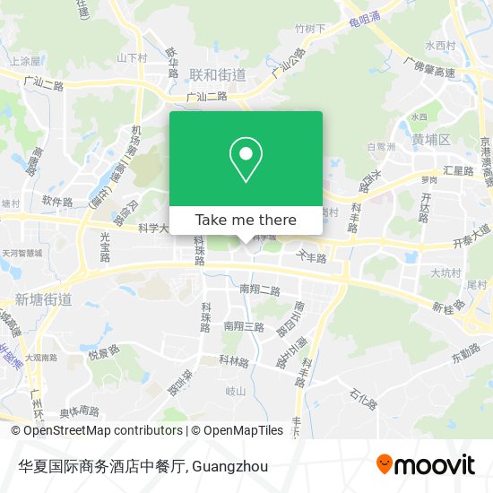 华夏国际商务酒店中餐厅 map