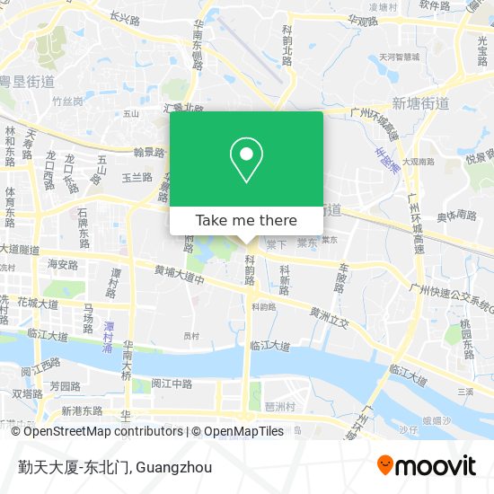 勤天大厦-东北门 map