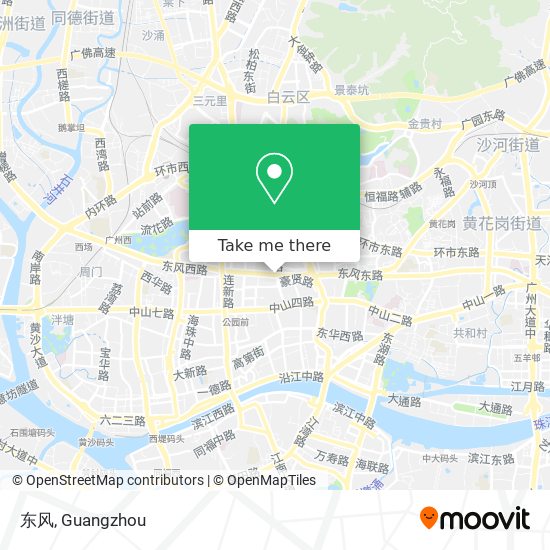 东风 map