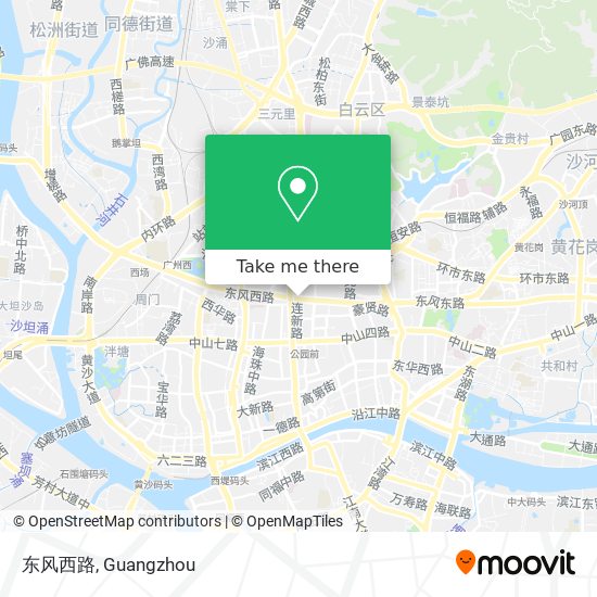 东风西路 map