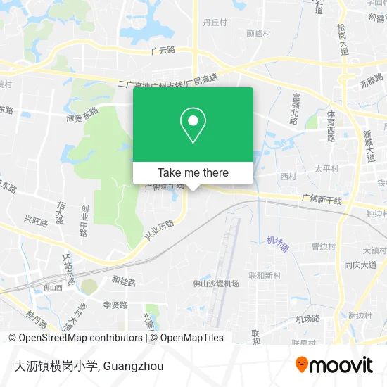 大沥镇横岗小学 map