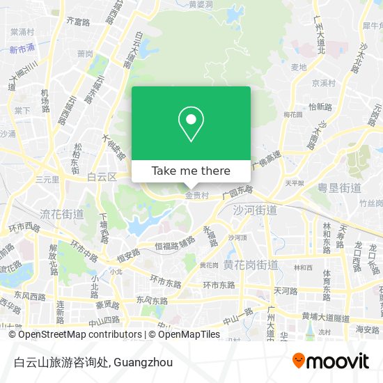 白云山旅游咨询处 map
