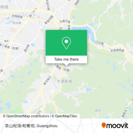 茶山蛇场-蛇餐馆 map