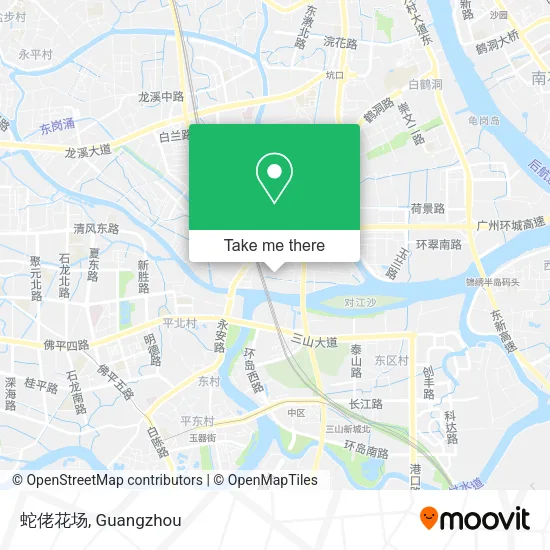 蛇佬花场 map