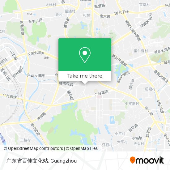 广东省百佳文化站 map