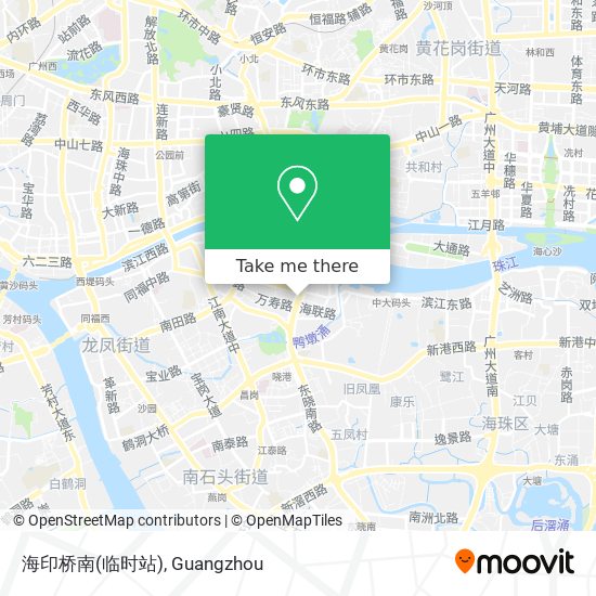 海印桥南(临时站) map
